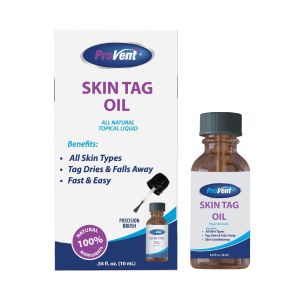 ProVent® Skin Tag Topical Oil, Dries Tags and Falls Away, Homeopathic Remedy, .34 Fl Oz"