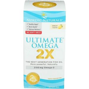 Nordic Naturals Ultimate Omega 2X Fish Oil 90 Soft Gels