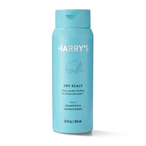 Harry's Men's Dry Scalp 2-in-1 Shampoo and Conditioner, 14 fl oz"