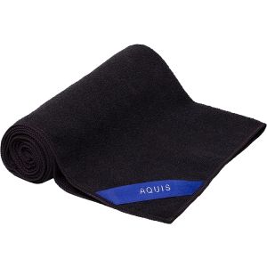 AQUIS Towel Hair-Drying Tool, Water-Wicking, Ultra-Absorbent Recycled Microfiber, Storm"