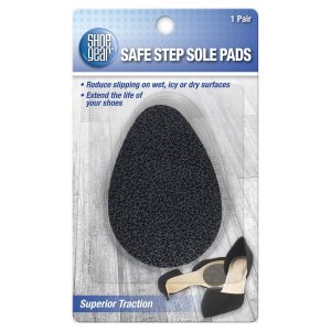 Shoe Gear Sole Pads, Black, One Size, One Count Per Pack"