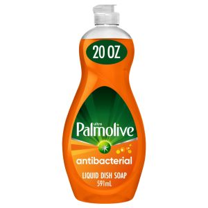 Palmolive Ultra Concentrated Antibacterial Liquid Dish Soap, Orange Scent - 20 Fluid Ounce"