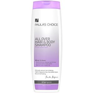 Paula's Choice All Over Hair & Body Shampoo, 14.5 Ounce Bottle, Fragrance Free Shampoo & Body Wash Normal Dry Oily Sensitive Skin & Scalp"