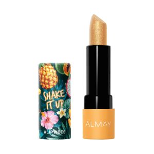 Almay Lip Vibes, Hypoallergenic, Cruelty Free, Oil Free, Fragrance Free, Ophthalmologist Tested Lipstick, with Shea Butter and Vitamins E and C, Shake It Up"