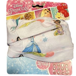 DISNEY Princess Face Mask Bandana Neck Gaiter Protective Face Cover Children 3+