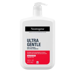 Neutrogena Ultra Gentle Daily Face Cleanser, Fragrance-Free, 16 fl. oz"