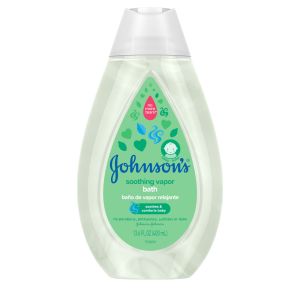 Johnson's Soothing Tear Free Vapor Bath Body Wash for Baby, 13.6 oz"