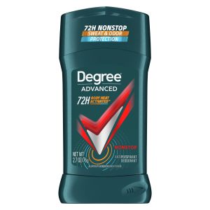 Degree Advanced Long Lasting Men's Antiperspirant Deodorant Stick Nonstop, 2.7 oz"