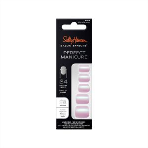 Sally Hansen Perfect Manicure Press On Nails, Square Shape, Affairy To Remember, 24 False Nails"