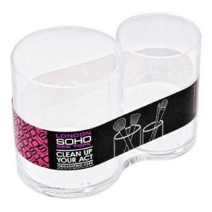 SOHO Duo Cosmetic Brush Holder