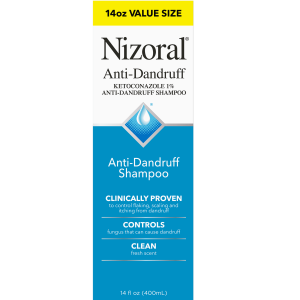 Nizoral A-D Anti-Dandruff Shampoo, Value Size, 14 fl oz"