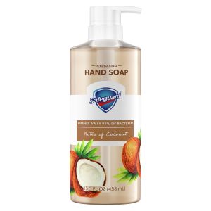 Safeguard Liquid Hand Soap Nourishing Notes of Coconut, 15.5 Oz"