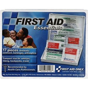 First Aid Essentials 17 Piece First Aid Kit