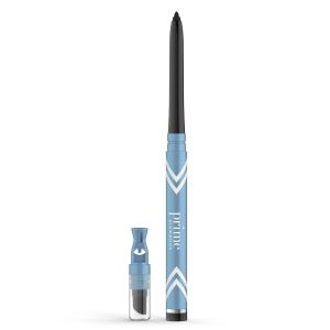 Prime Prometics PrimeEyes Glide Eyeliner for Mature Women – Waterproof, Long-Stay and Mess-Proof – Gel Cream Texture, Discreet Sharpener and Effective Smudger (Black)"