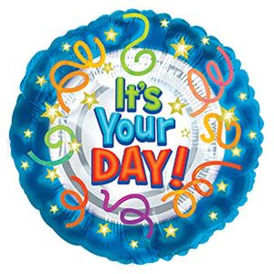 It's Your Day Mylar Balloon, each"