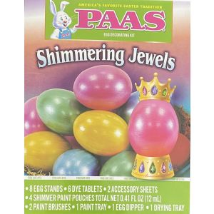 PAAS Shimmering Jewels Egg Decorating Kit