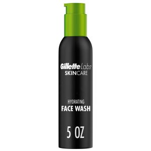 Gillette Labs Gentle and Rapid Hydrating Face Wash for Men, 5 fl oz"