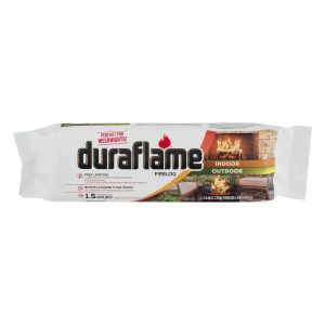 Duraflame Indoor/Outdoor 2.5 lb Firelog, over 1.5-Hr Burn Time, Single Firelog, for Fireplaces and Fire Pits"