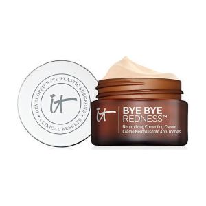 It Cosmetics Bye Bye Redness Neutralizing Correcting Face Cream (Light Beige) 0.37 fl oz