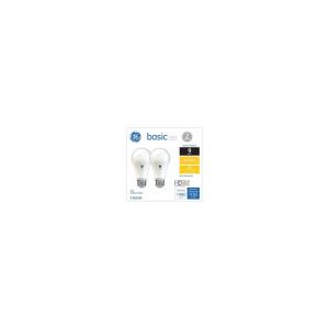 GE 37025 LED Light Bulbs, A19, Soft White, 1490 Lumens, 16 Watt, 2-Pk. - Quantity 1"