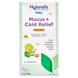 Hyland's Baby Mucus + Cold Relief, Ages 6+ Months, Daytime, 4 fl oz"