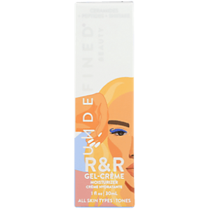 Undefined Beauty RR Gel-Crème Fragrance-Free Moisturizer infused with Peptides, Ceramides, Niacinamide, Prickly Pear, Shea Butter"