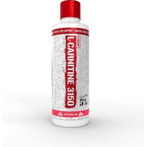 5% Nutrition Rich Piana Liquid L-Carnitine 3150 | Premium 4 Source Blend + GBB, The Super Carnitine (Watermelon Candy)"