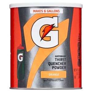 Gatorade Orange Thirst Quencher Sports Drink Mix Powder, 51 oz Canister"