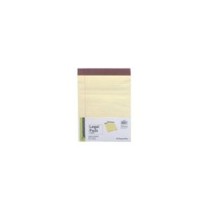 50 Ct. 8.5 x 11.75 inches Canary Perforated Writing Pad (2 Pack), Case of 36"