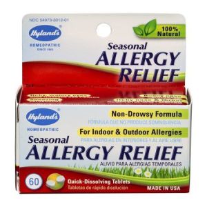 Hyland's Seasonal Allergy Relief - 60 Tabs - Homeopathic Medicine