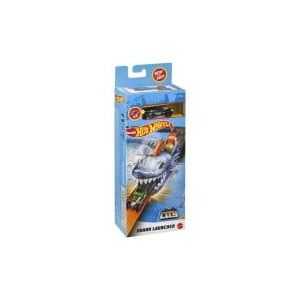 Hot Wheels City Shark Launcher Vehicle Playset, with Track (2 Pieces)"