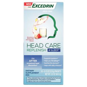 Head Care Replenish +Sleep from Excedrin Dietary Supplement for Head Health Support - 16 Packets