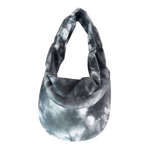 Scunci Everyday & Active Visor Headwrap to Hold Hair Back Comfortably with Sun Protection in Black/White Tie-Dye, 1ct"