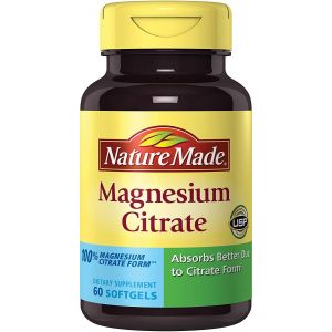 Nature Made Magnesium Citrate Liquid Softgels 60 ea