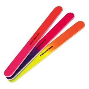 Tweezerman Neon Hot Nail Files, 3 Piece"