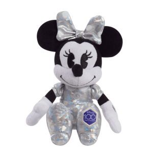 Disney Disney 100 Celebration Platinum Accents Minnie Plush New with Tag