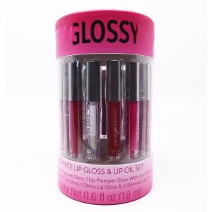 Very Glossy 15-Piece Lip Gloss & Lip Oil Gift Set - Net 0.6 fl. oz. (18 mL)