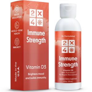 2x4 Liquid Vitamin D3 with K2 Liposomal Supplement Immune Support Vitamins Natural Energy Booster 4 fl oz