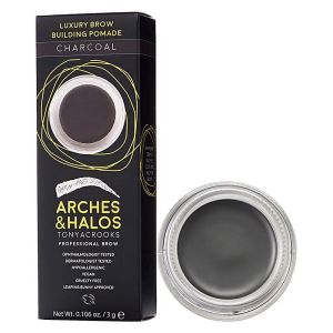 Arches & Halos Luxury Brow Building Pomade Charcol- 0.106oz