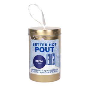 Nivea, Better Not Pout Lip and Creme Gift Set - 3 piece, 1.34 Ounce"