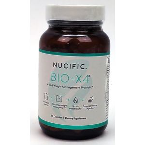 Nucific Bio-X4 Probiotic Weight Management Supplement - 90 Capsules