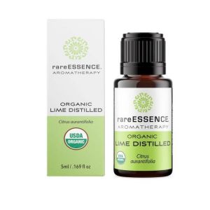 rareESSENCE Aromatherapy Organic Essential Oil, Lime Distilled"