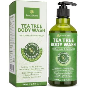 Antifungal Body Wash & Soap, Antibacterial Tinea Versicolor Body Wash, Tea Tree Back Acne, Folliculitis Body Wash, For Jock Itch, Athletes Foot, Body Odor, Ringworm"