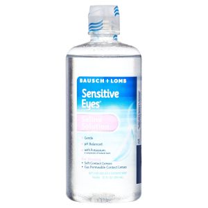 Bausch & Lomb Sensitive Eyes Saline Solution Special 2 Pack, 24 oz"