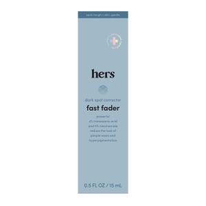 Hers Fast Fader Dark Spot Corrector with Tranexamic Acid and Niacinamide, 0.5 oz"