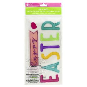 Impact Innovations Easter Window Clings Assorted Gel