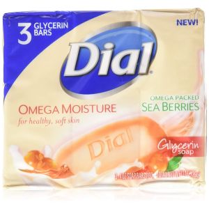 Dial Skin Care Bar Soap, Silk & Seaberry, 4 Ounce, 3 Bars"