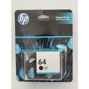 HP 64 Ink Cartridge, Black (N9J90AN)"