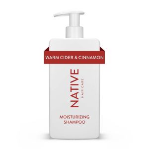 Native Moisturizing Shampoo, Warm Cider & Cinnamon, Sulfate Free, Paraben Free, 16.5 fl. Oz"