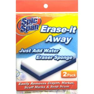 Spic And Span Erase-It Away Sponge 2 ea